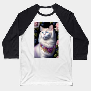 Ragdoll Portrait Baseball T-Shirt